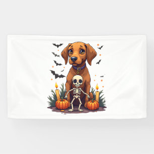 Voodoo Vizsla Dog Banner