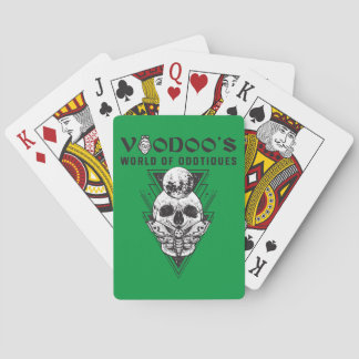 Voodoo's World of Oddtiques Playing Cards