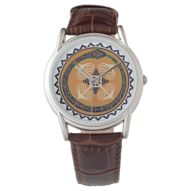 VooDou Watch - Oroburous Chaos Symbol Watch (Front)