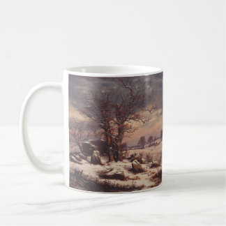 Vordingborg in Winter by J.C. Dahl Fine Art Coffee Mug