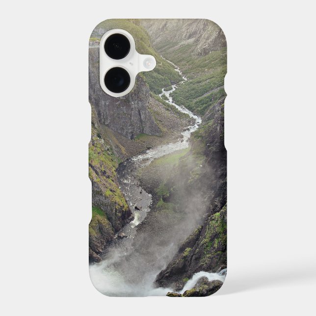 Voringsfossen waterfall in Norway (Back)