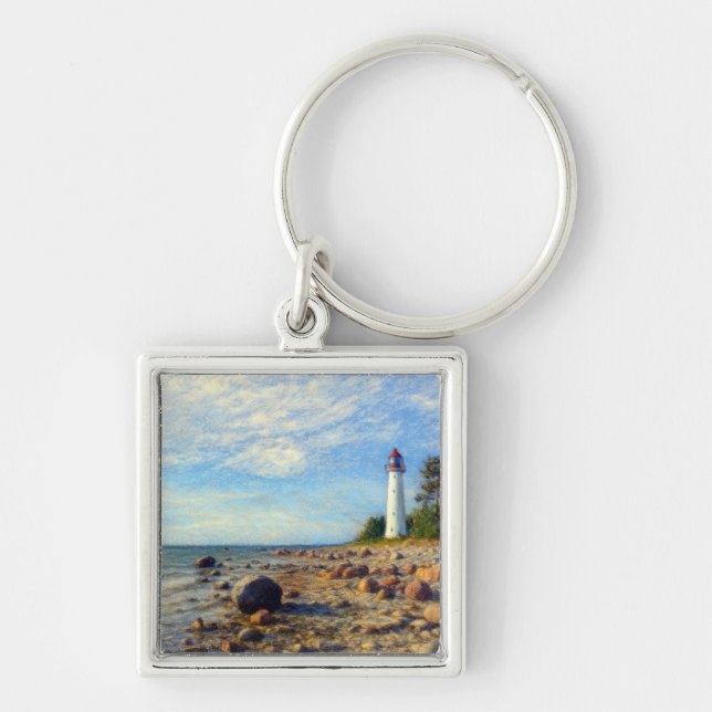 Vormsi Stillness Keychain (Front)