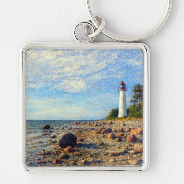 Vormsi Stillness Keychain (Front)