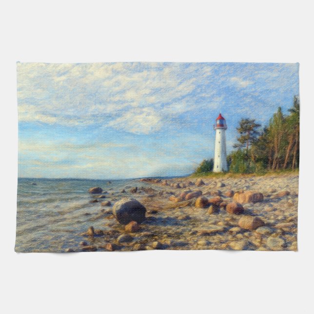 Vormsi Stillness Kitchen Towel (Horizontal)