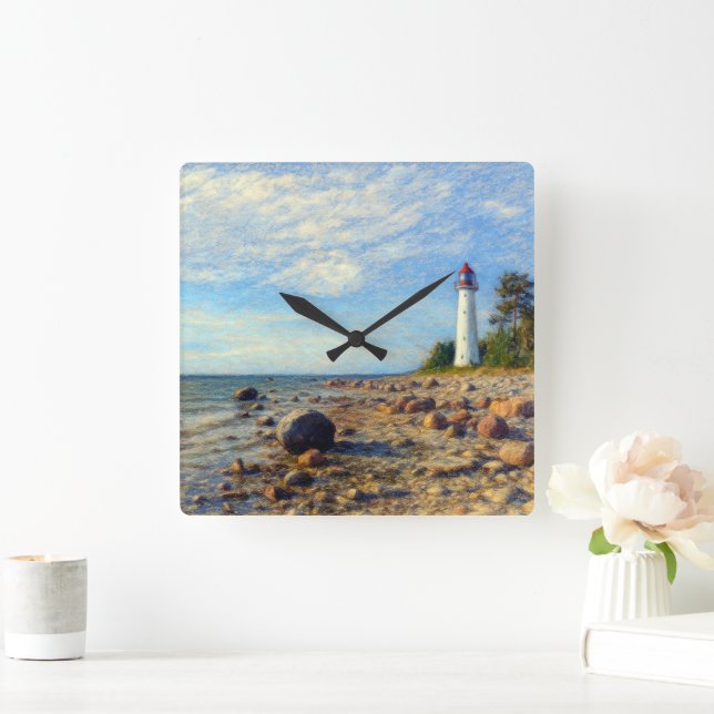 Vormsi Stillness Square Wall Clock (Home)