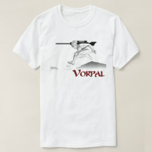 Vorpal Comic Book TShirt: Design by D. Bethel