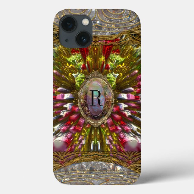 Vorpuff Monogram 	Tough Case-Mate iPhone Case (Back)