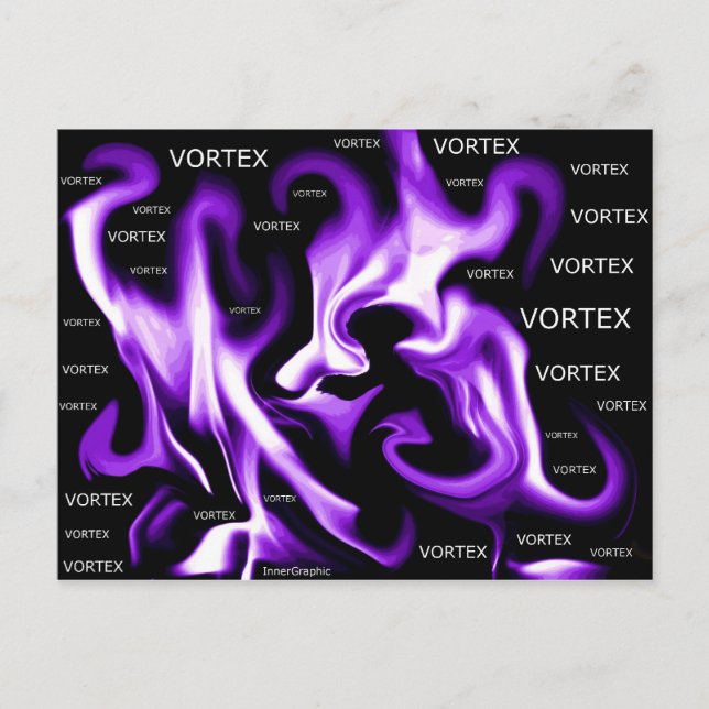 "VORTEX" Abraham-Hicks Postcard (Front)