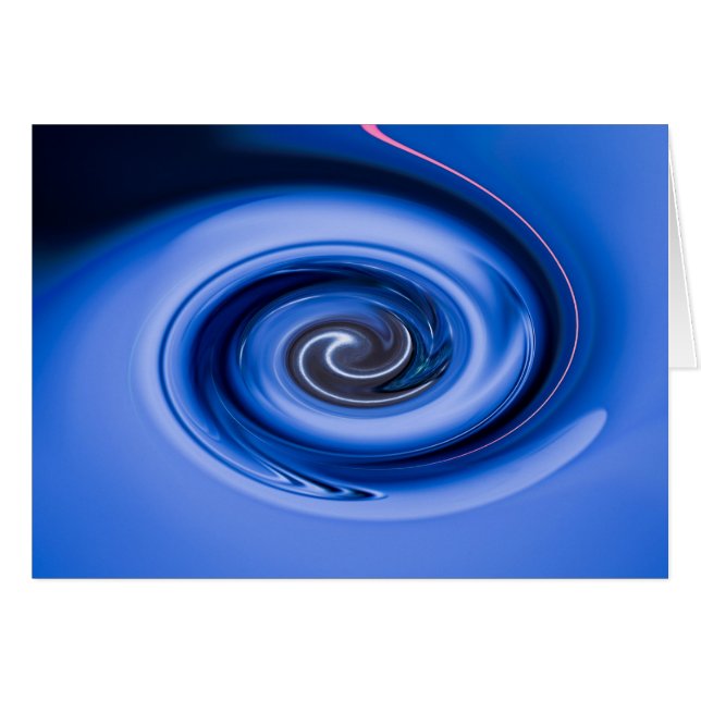 Vortex by Shirley Taylor Greeting Card (Front Horizontal)