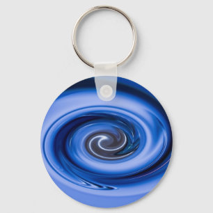 Vortex by Shirley Taylor Keychain