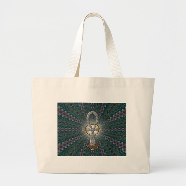 Vortex Large Tote Bag (Front)