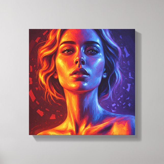 Vortex of Being Stretched Canvas Print (Front)