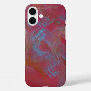 Vortex of Dreams abstract art iPhone 16 Plus Case