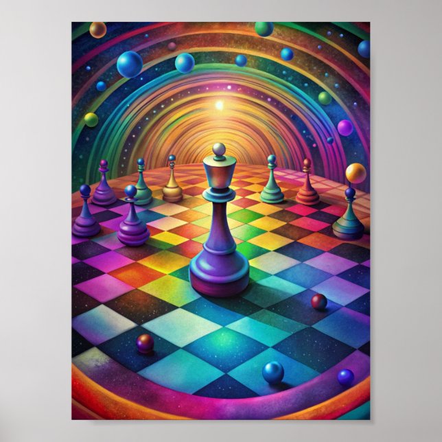 "Vortex of Strategy" Poster (Front)