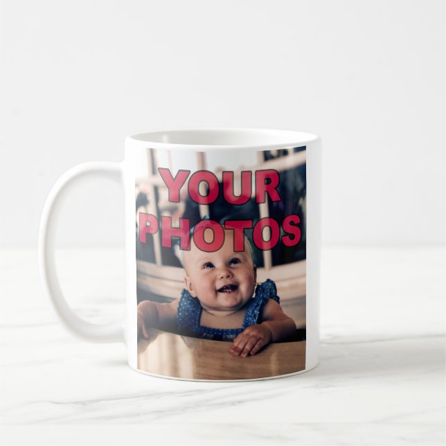 Vos 2 tasses personnalisées par photos beaucoup de (Gauche)