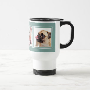 VOS 3 PHOTOS / chiens tasses personnalisées coule