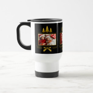 VOS 3 PHOTOS personnalisés Tasses de Noël