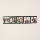 VOS 5 photos Carrés écharpe personnalisée