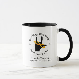 Vos ailes étaient tasse de café 11oz baguée prête