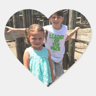 Vos autocollants de coeur photo