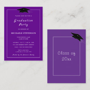 Vos Cartes d'Invitation de Remise de Diplômes avec