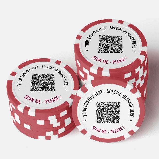 Vos informations d'analyse de code QR et vos jeton (Empiler)