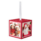 VOS PHOTOS personnalisées ornement de Noël