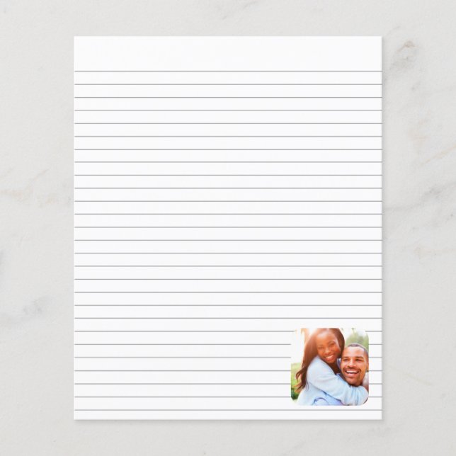 Vos pièces de papier à revêtement Modèle photo (Devant)