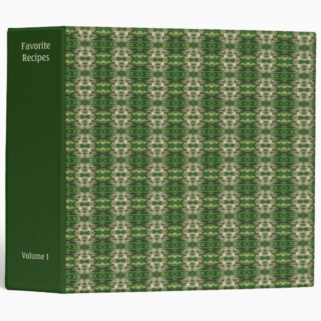 Voska Recipe Binder (Front/Spine)