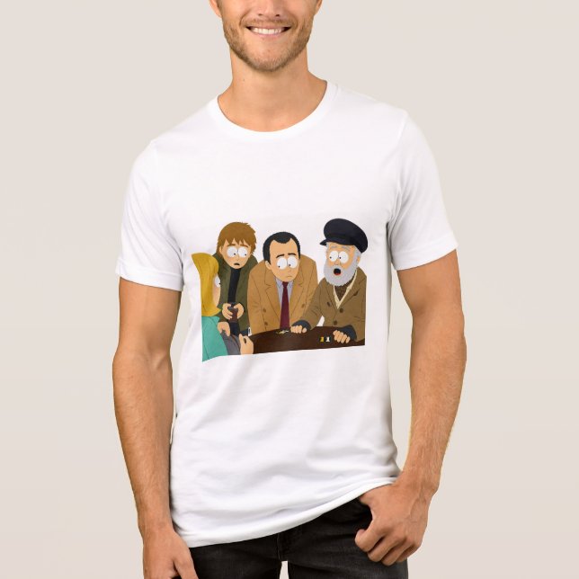 "Vot Ist Your Name" Tri-Blend Shirt (Front)