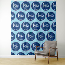 Vote 2022 Election Five Stars Blue Non-Partisan