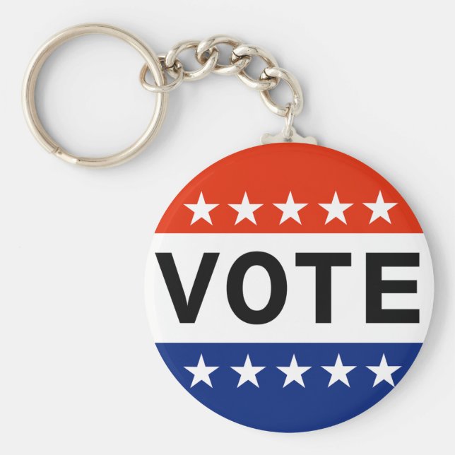 Vote 2022 Midterm Election Keychain (Front)