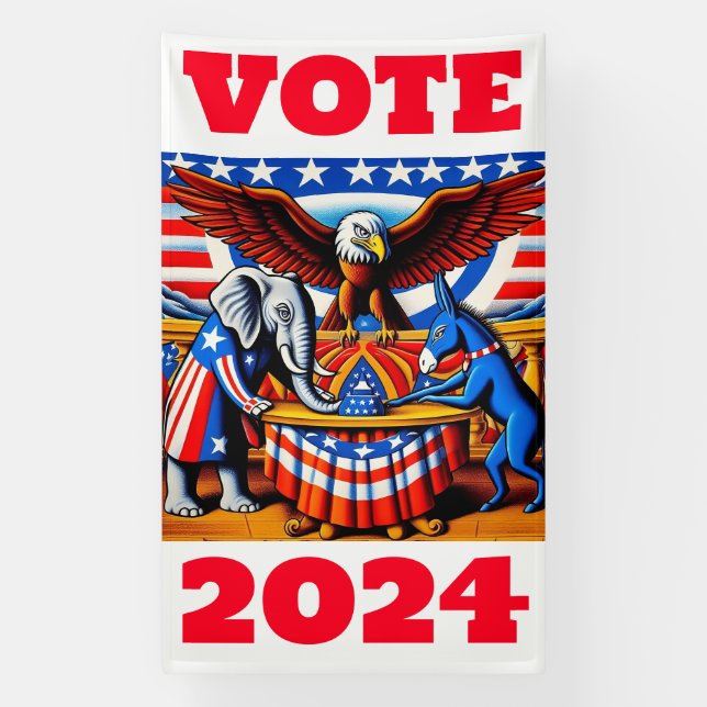 Vote 2024 Presidential Election Banner (Vertical)