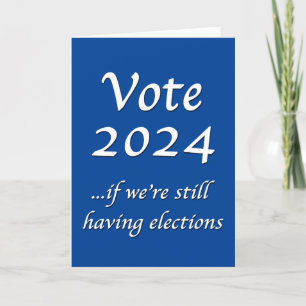 Vote 2024 Si nous avons encore une carte électoral