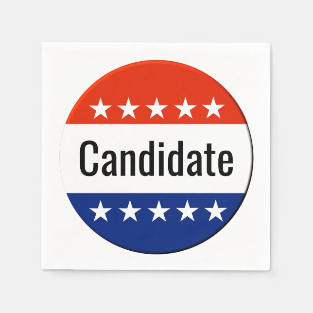 Vote 2026 Midterm Election Napkin (Front)