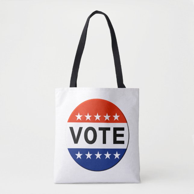 Vote 2026 Midterm Election Tote Bag (Front)