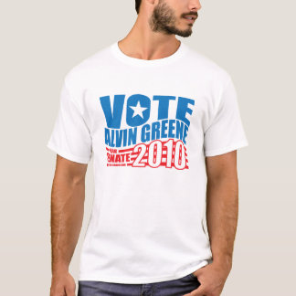 Vote Alvin Greene Election t-shirt