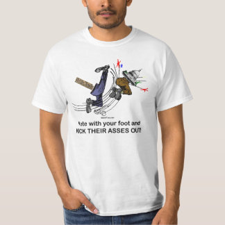 Vote avec le pied - T-shirt - F&B