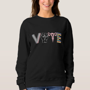 Vote Banned Books Reproductive Rights BLM LGBTQ Sweatshirt