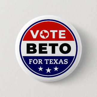 Vote Beto For Texas Button Pin