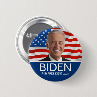 VOTE Biden For President 2024 2 Inch Round Button