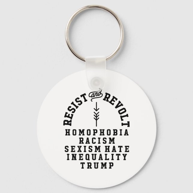 Vote Biden Harris 2020 Election Remove Donald Trum Keychain (Front)