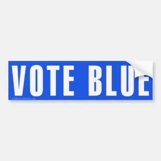 'VOTE BLUE' Bumper Sticker