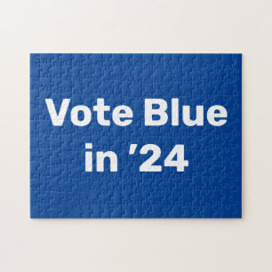 Vote Blue in 2024 Jigsaw Puzzle