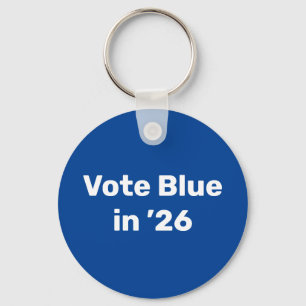 Vote Blue in 2026 Keychain
