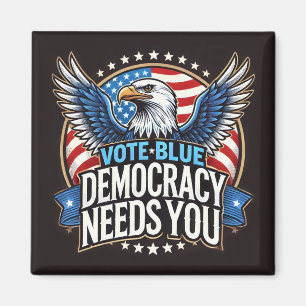 Vote Blue Magnet