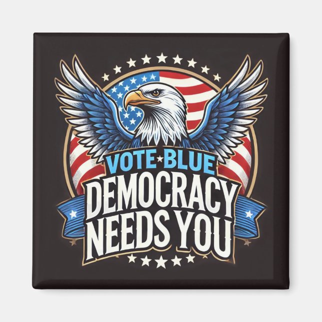 Vote Blue Magnet (Front)