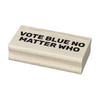 Vote Blue No Matter Who Custom Text