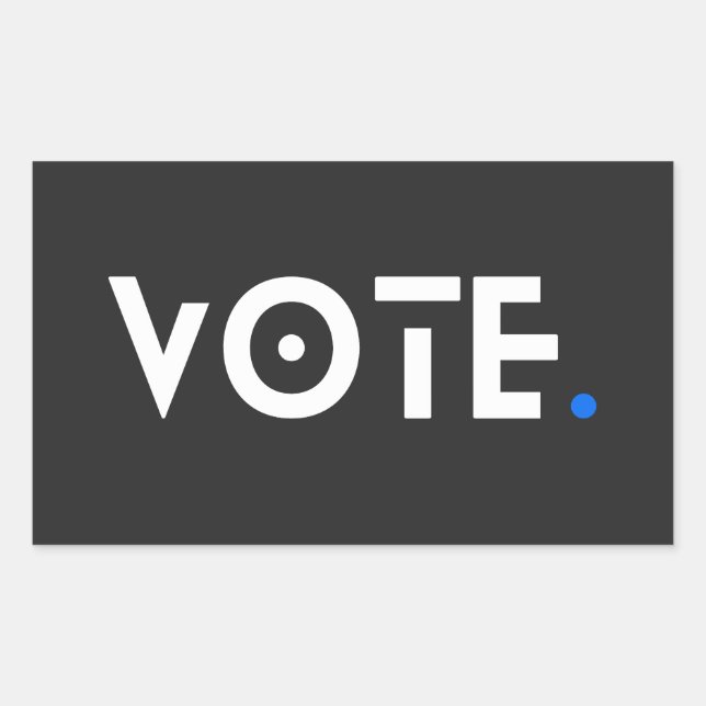Vote Blue Period Sticker (Front)