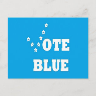 Vote Blue - Post Card